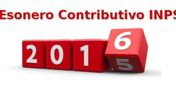Nuovo esonero contributivo 2016