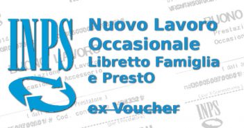 Lavoro Occasionale PrestO e Libretto Famiglia (ex Voucher), Circolare INPS