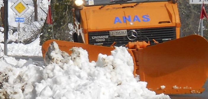 Assunzioni ANAS: Operatori Sgombero Neve