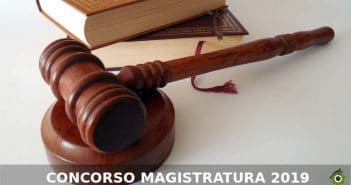Concorso Magistratura 2019