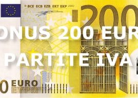 Bonus 200 euro partite Iva, finalmente il decreto attuativo: requisiti, beneficiari e domanda